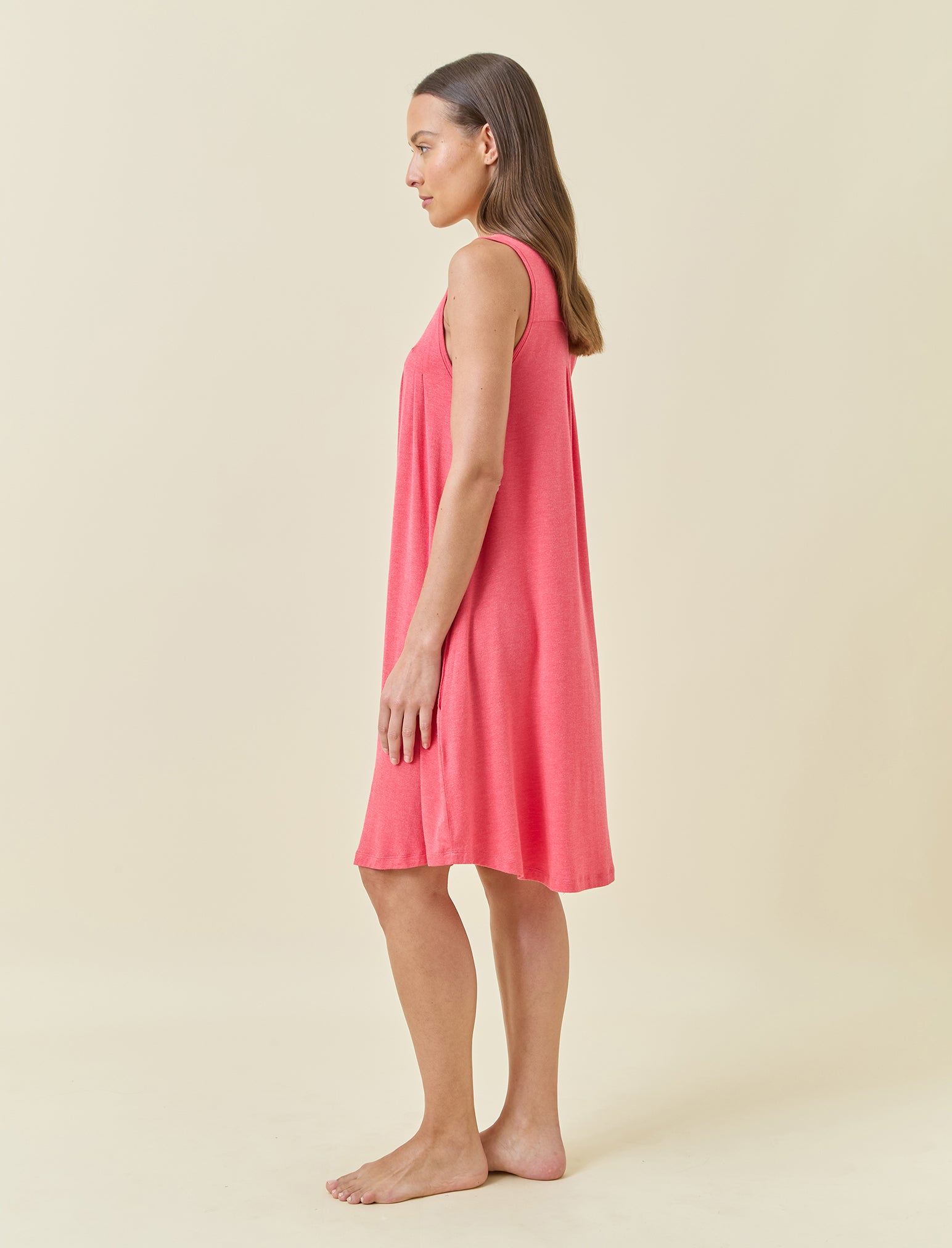 Kate Modal Soft Pleat Front Nightgown