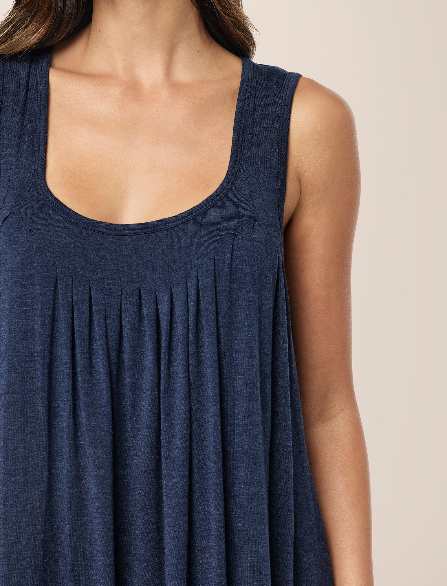 Kate Modal Soft Pleat Front Nightgown