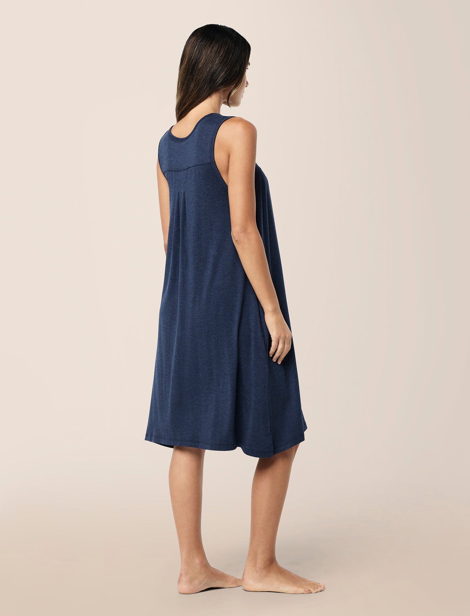 Kate Modal Soft Pleat Front Nightgown