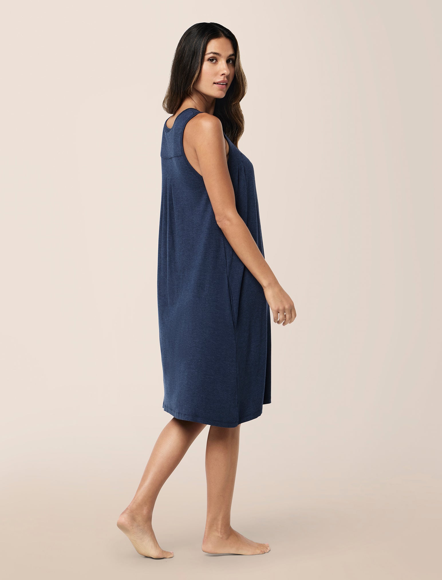 Kate Modal Soft Pleat Front Nightgown