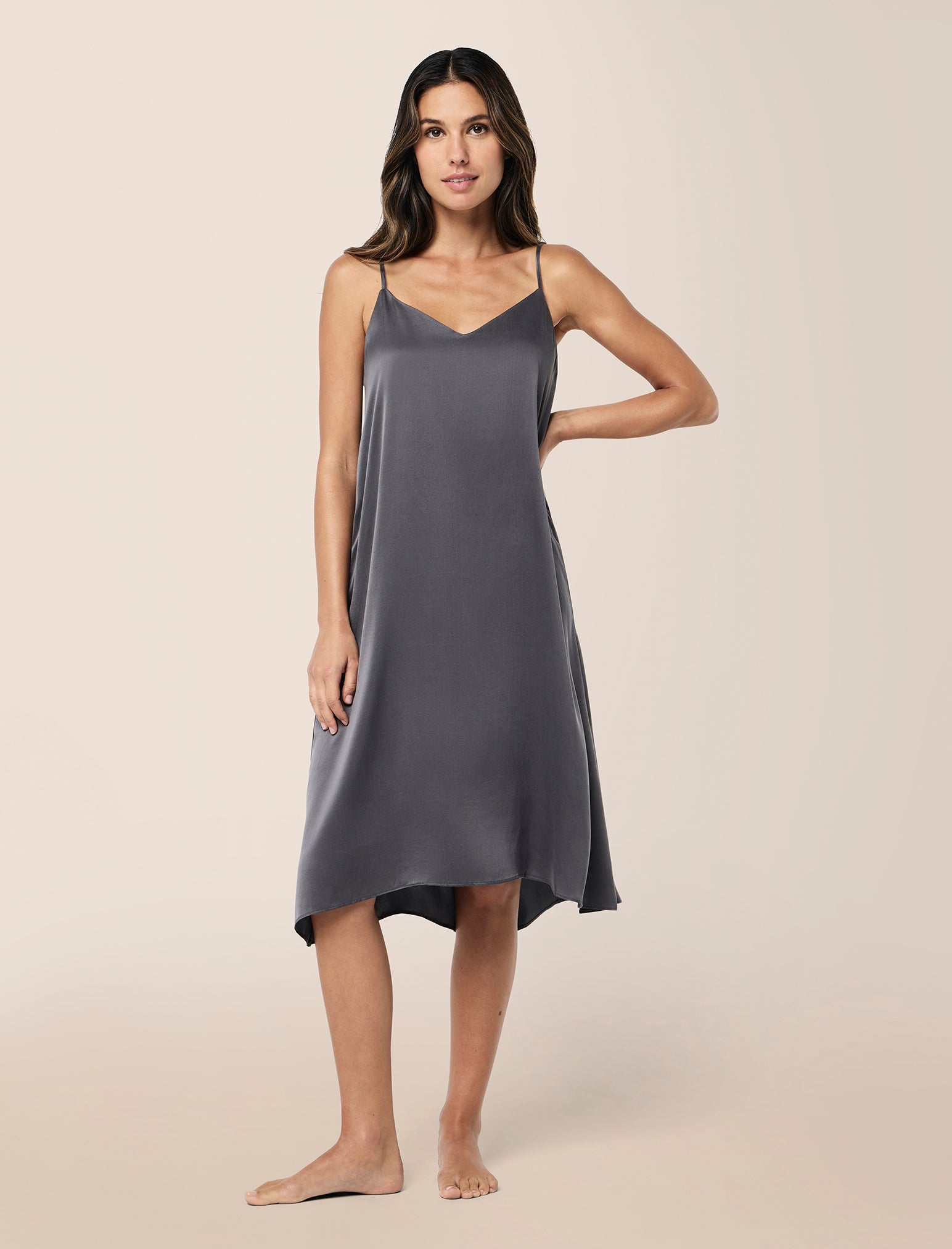 Audrey Washable Silk Slip Nightgown
