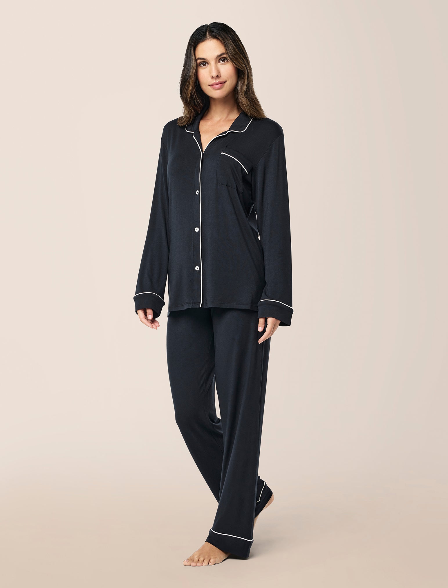 Kate Modal Soft Full Length PJ Set