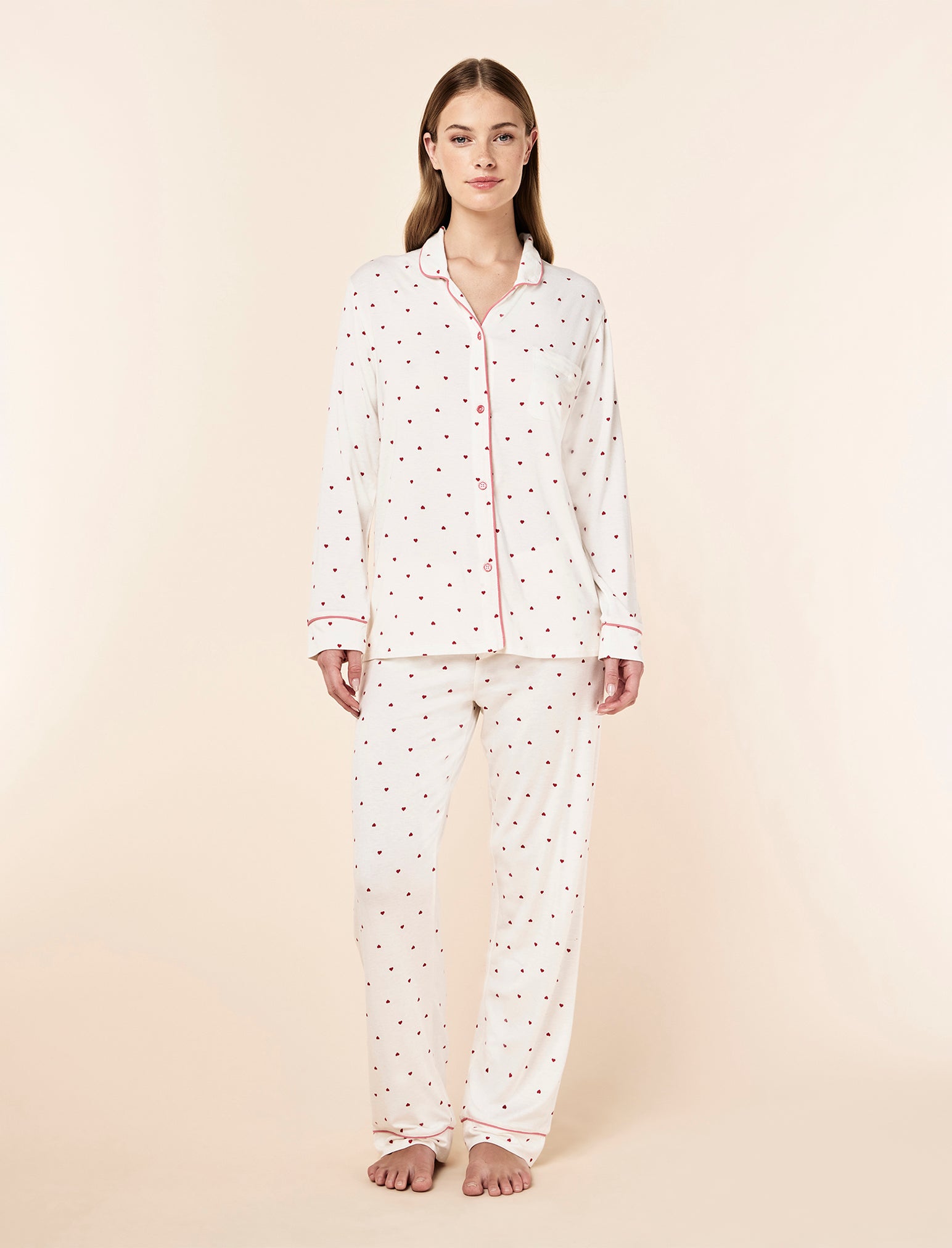 Kate Modal Soft Full Length PJ Set