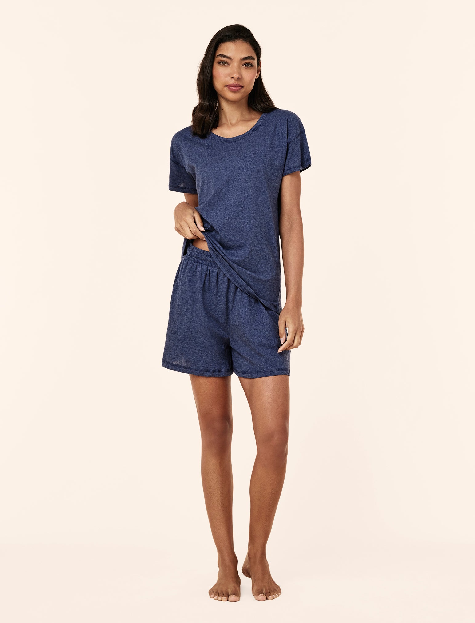 Jada Organic Cotton Knit Tee