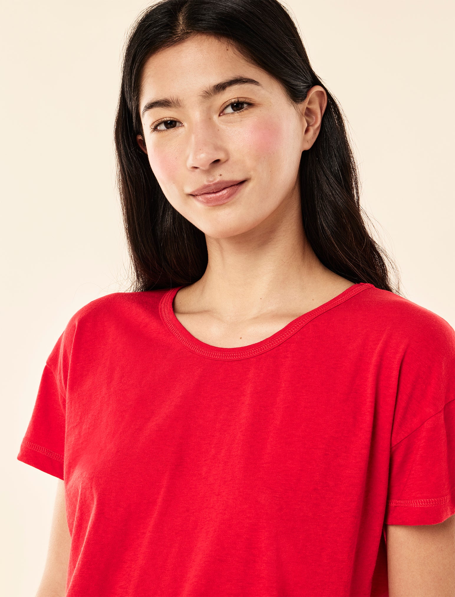 Jada Organic Cotton Knit Classic Tee