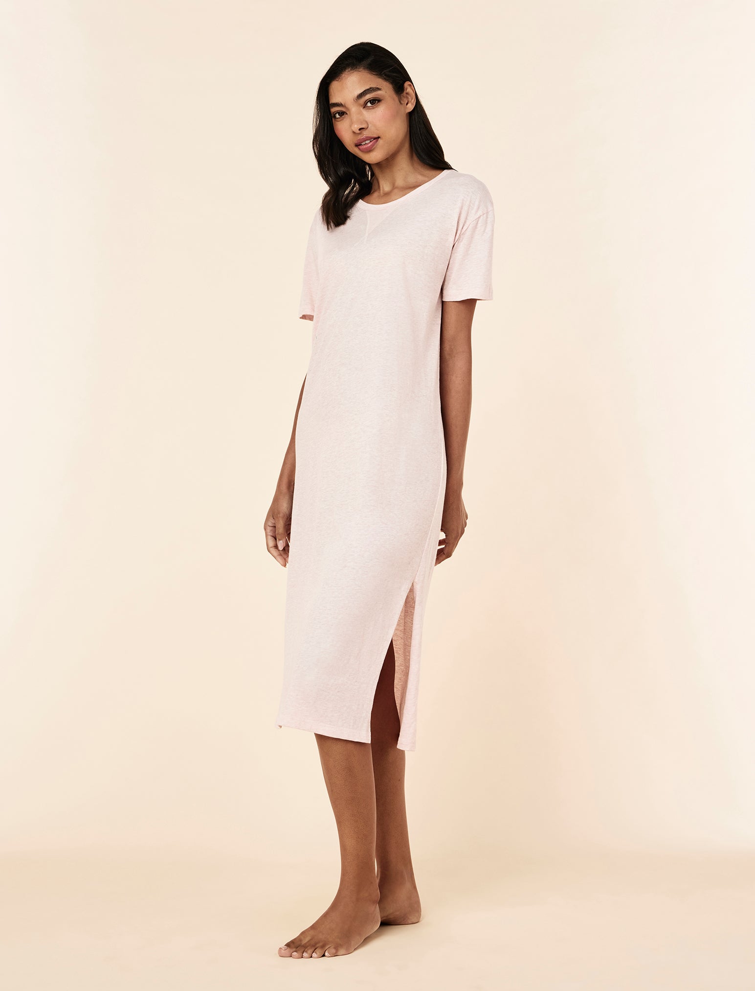 Jada Organic Cotton Knit Nightgown