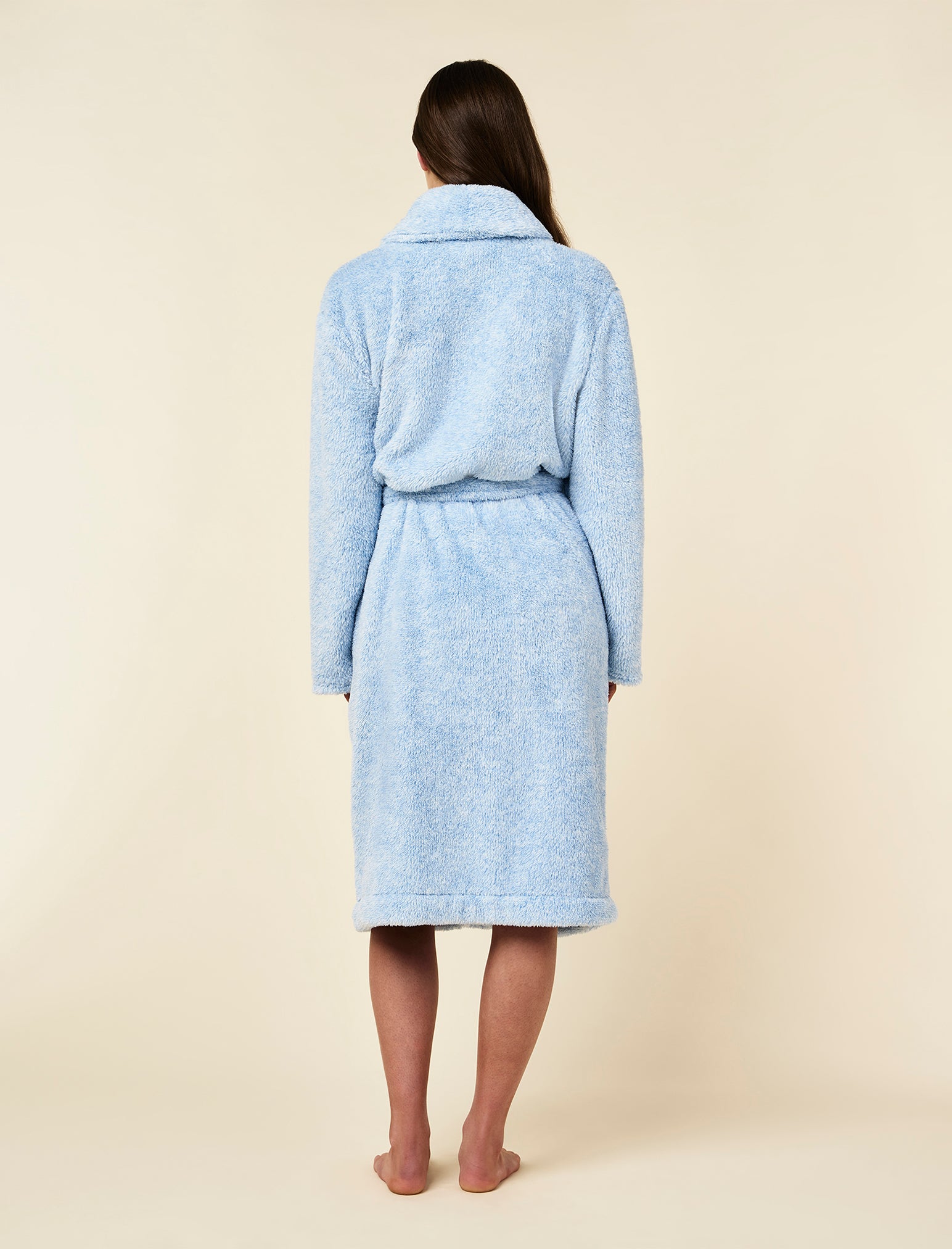 Cozy Plush Mid-Length Robe