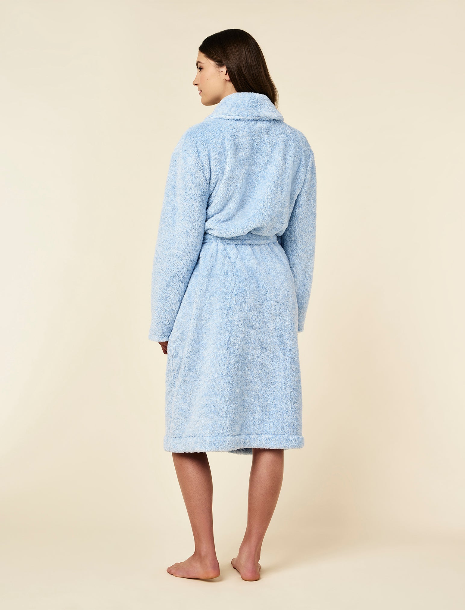 Cozy Plush Mid-Length Robe