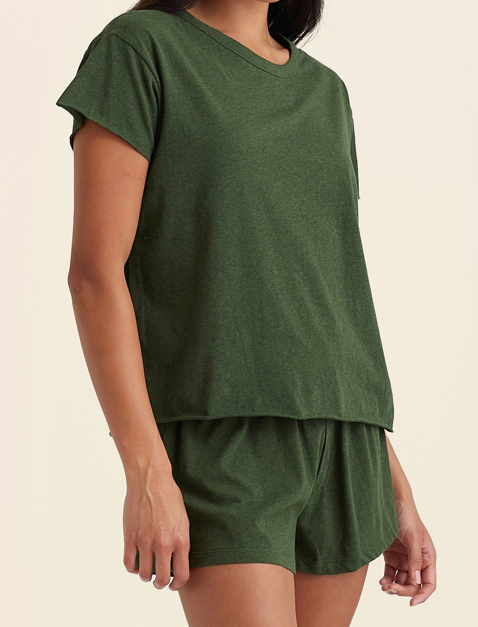 Jada Organic Cotton Knit Boxy Tee
