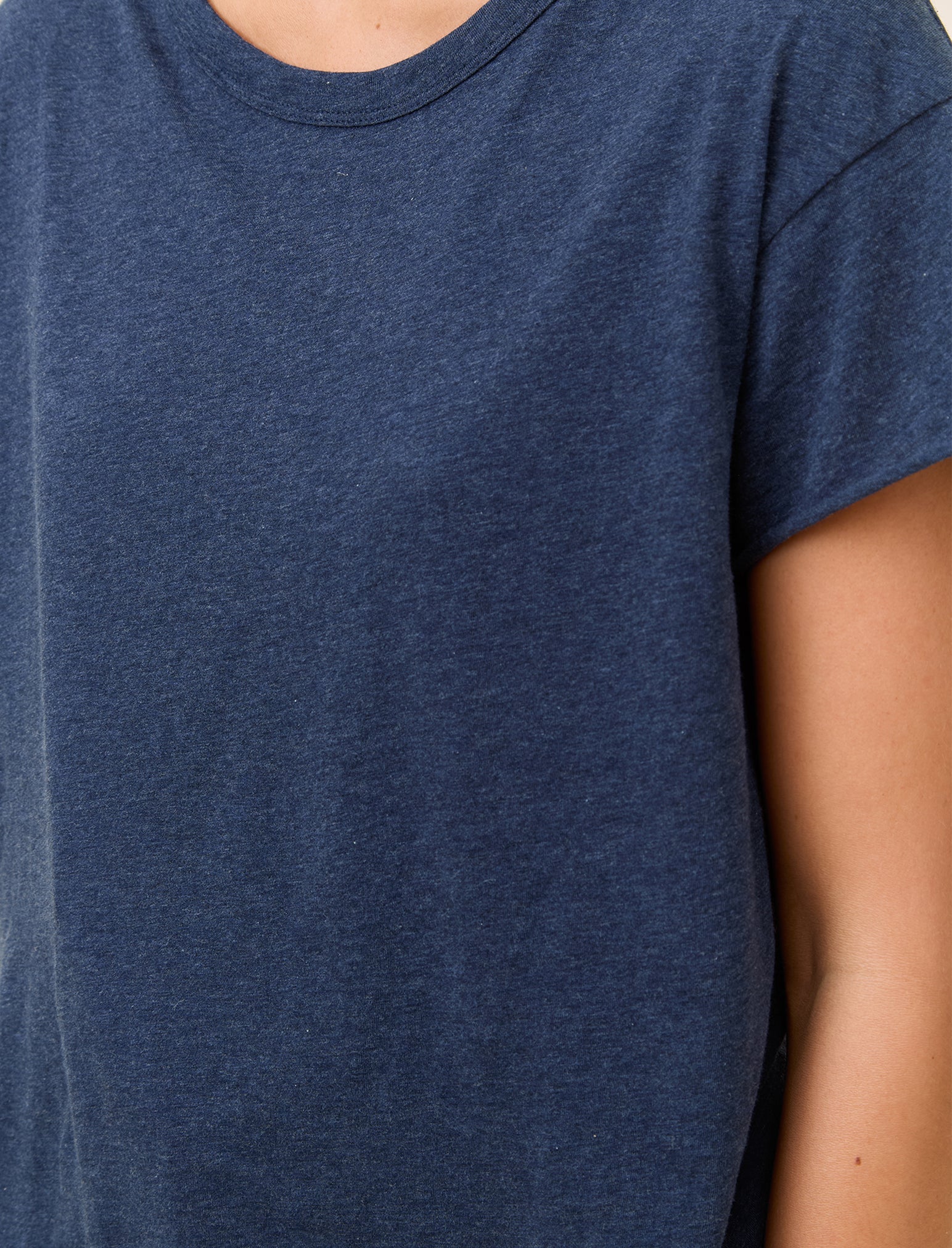 Jada Organic Cotton Knit Boxy Tee