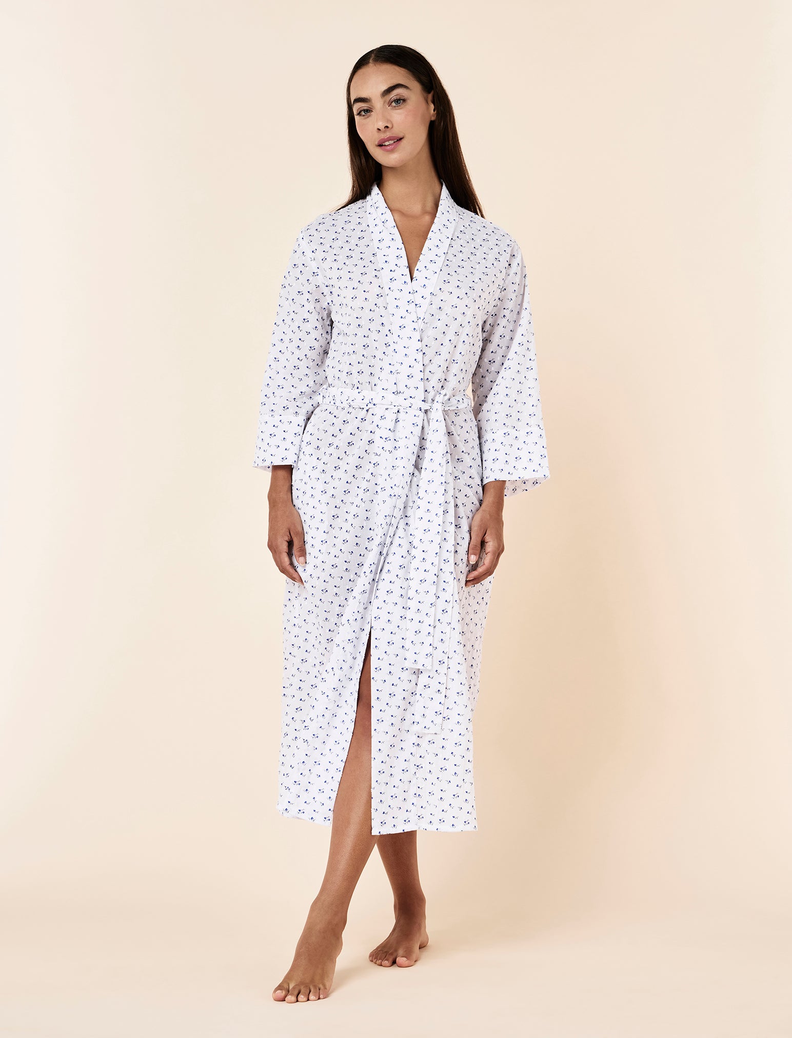 Swiss Dot Maxi Robe