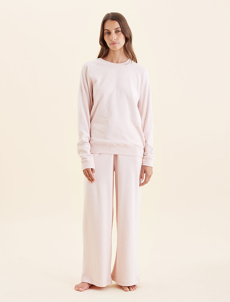 So Soft Fleecy Pullover and Loungepant Set