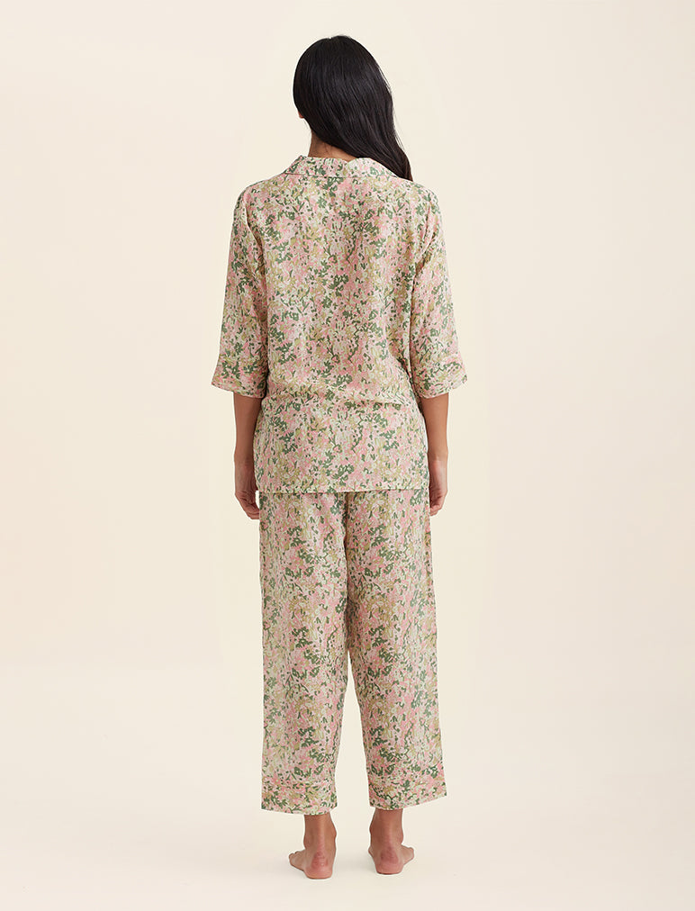 Adeline Silk Cotton Crop PJ