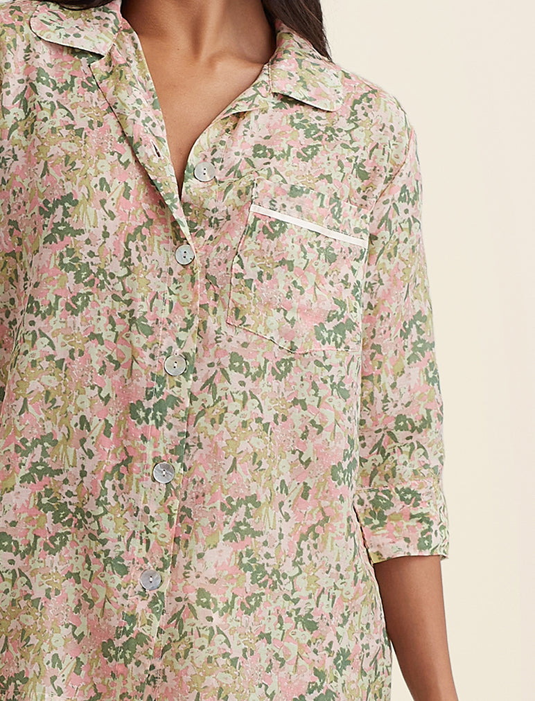 Adeline Silk Cotton Crop PJ