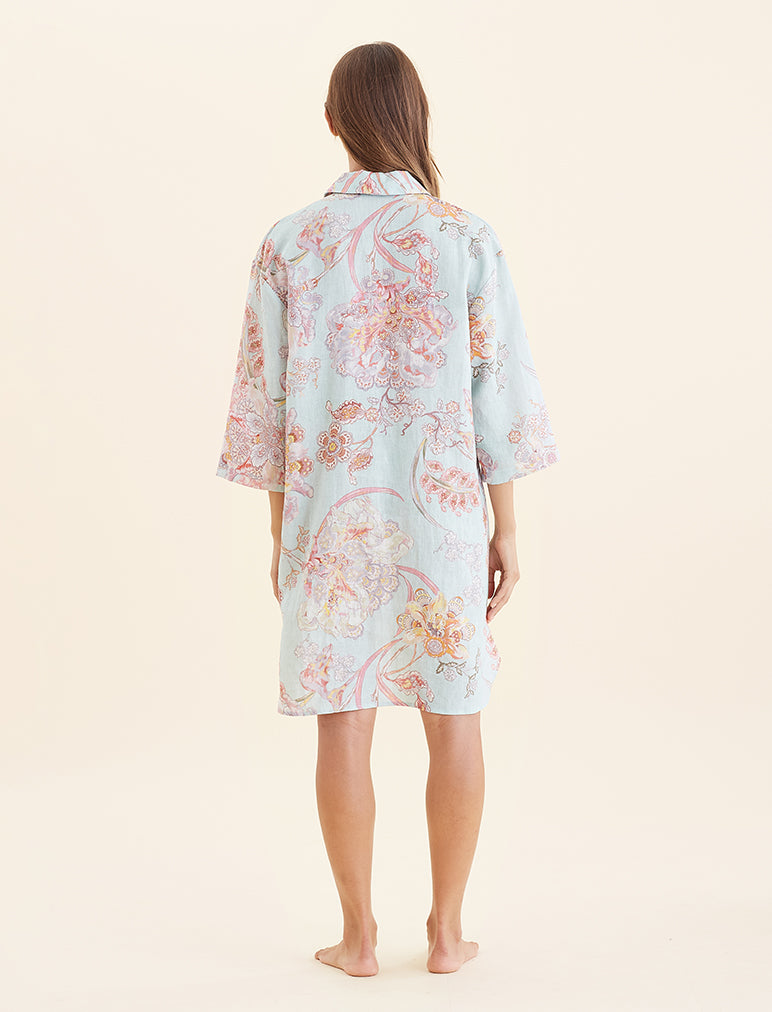 Coco Resort Linen Nightshirt