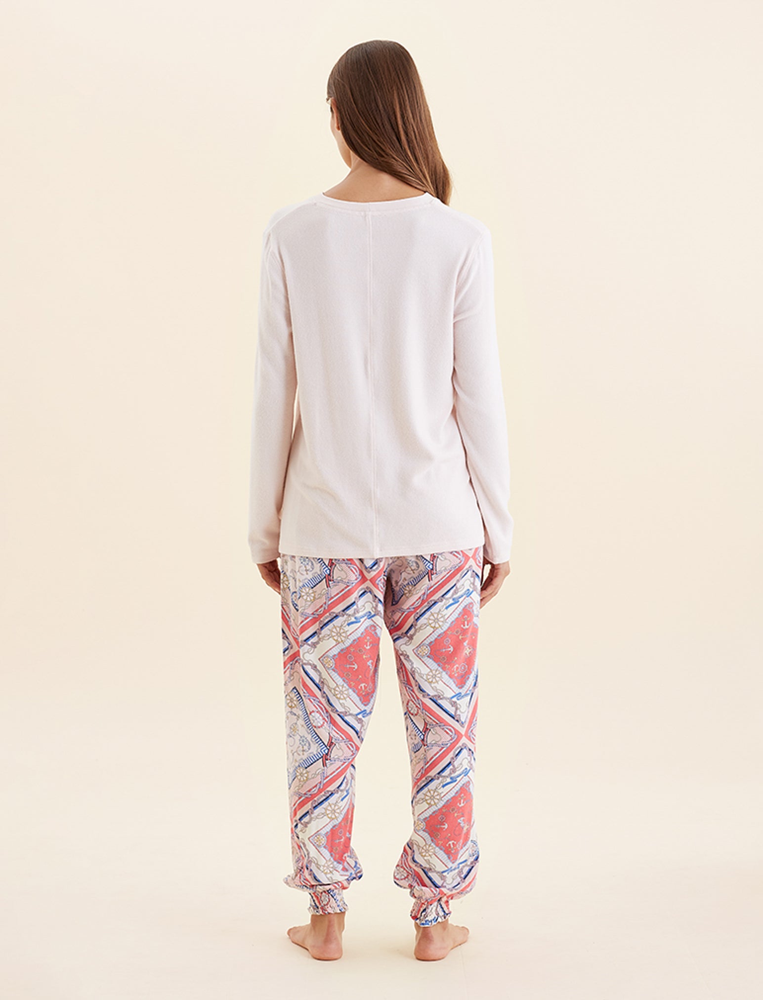 Marine Cozy Jogger and Feather Soft Top