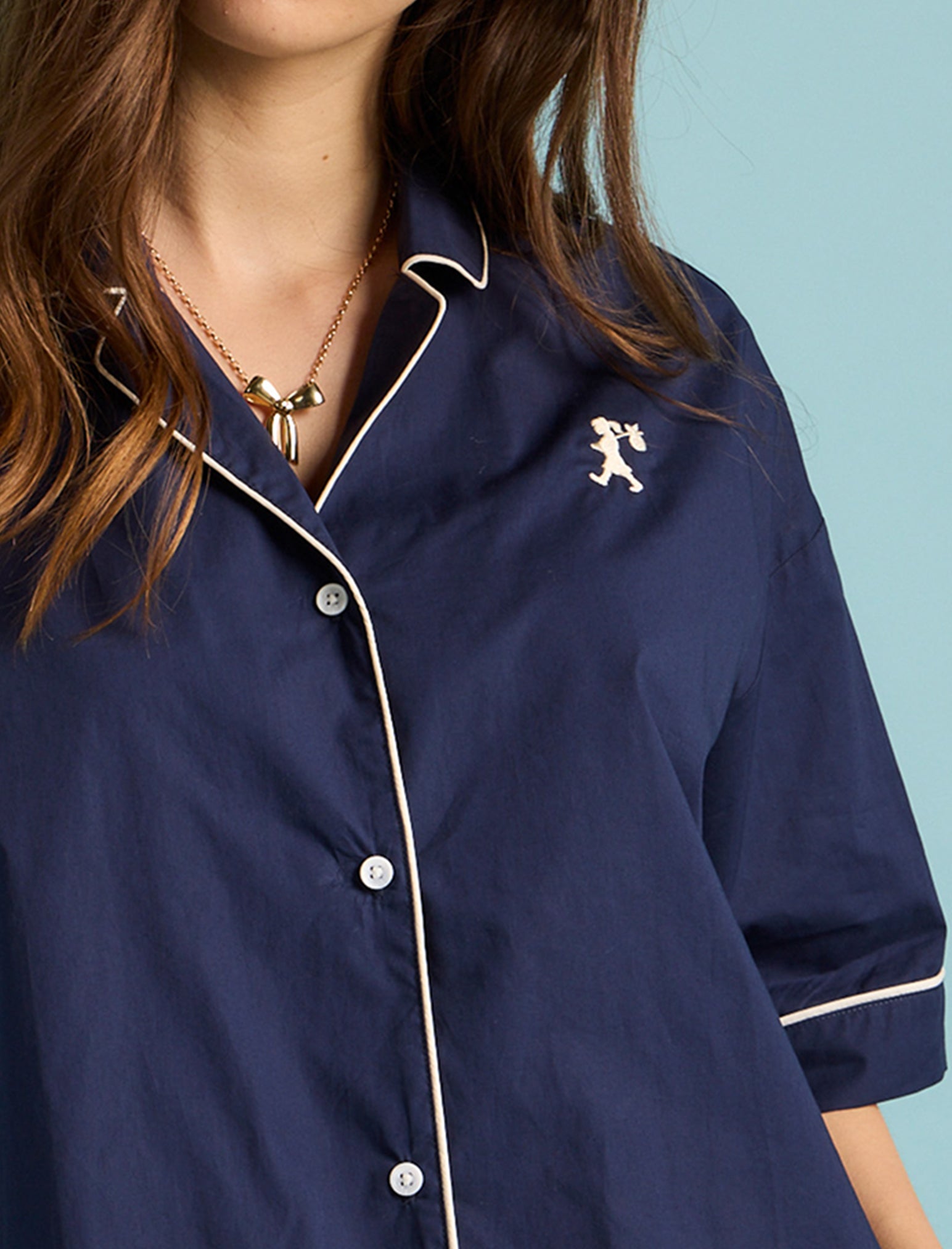 Karen Walker Runaway Girl Boxer PJ Set