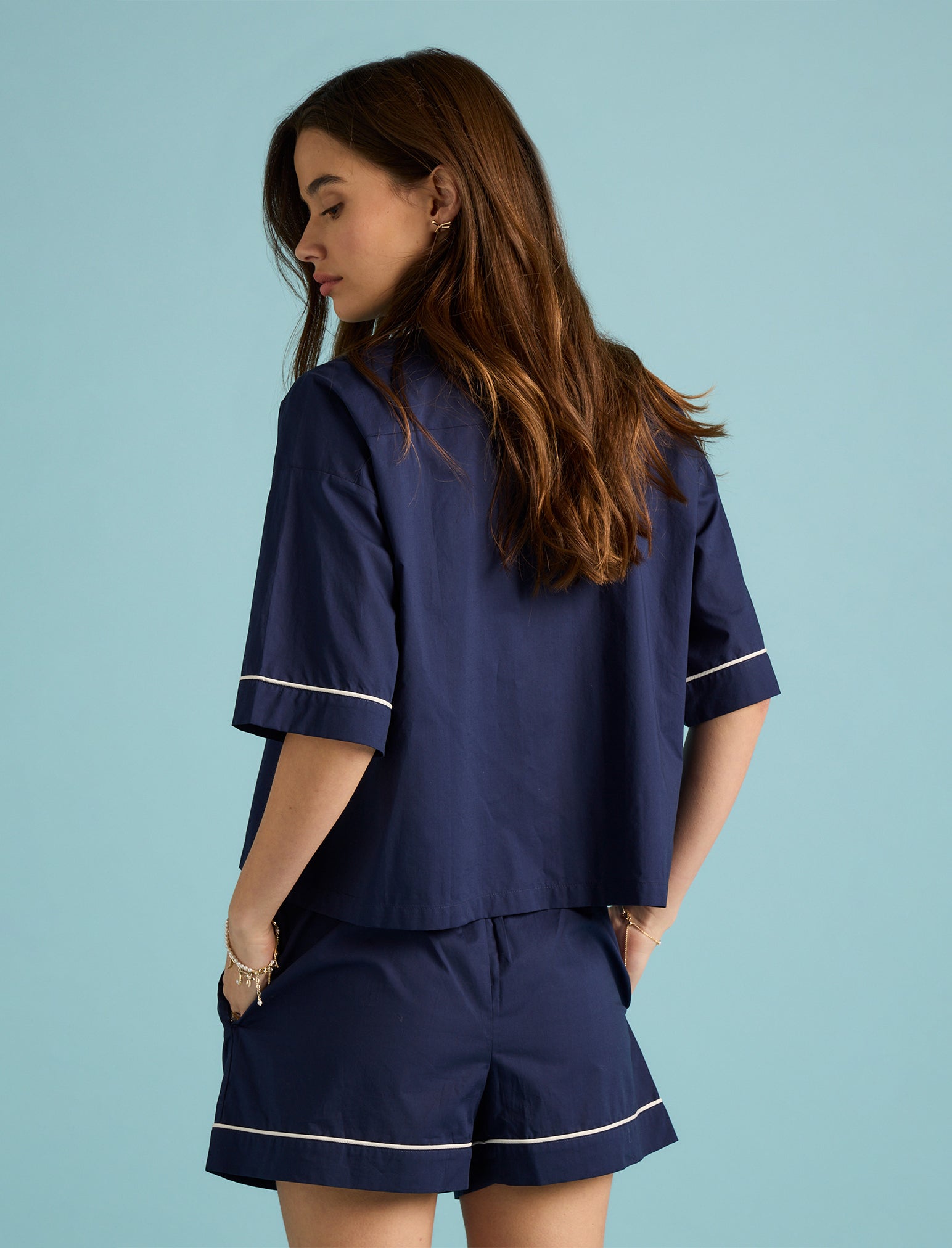 Karen Walker Runaway Girl Boxer PJ Set