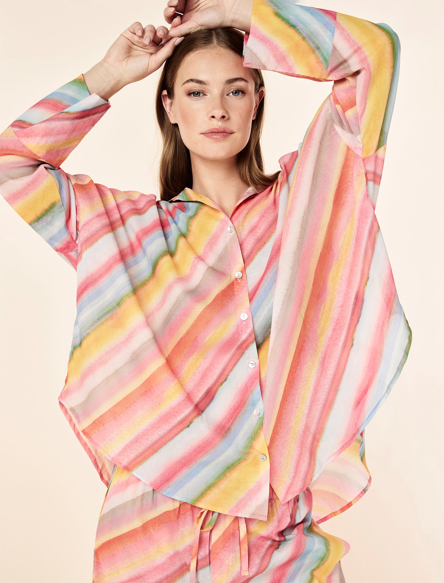 Sophie Stripe Full Length PJ Set