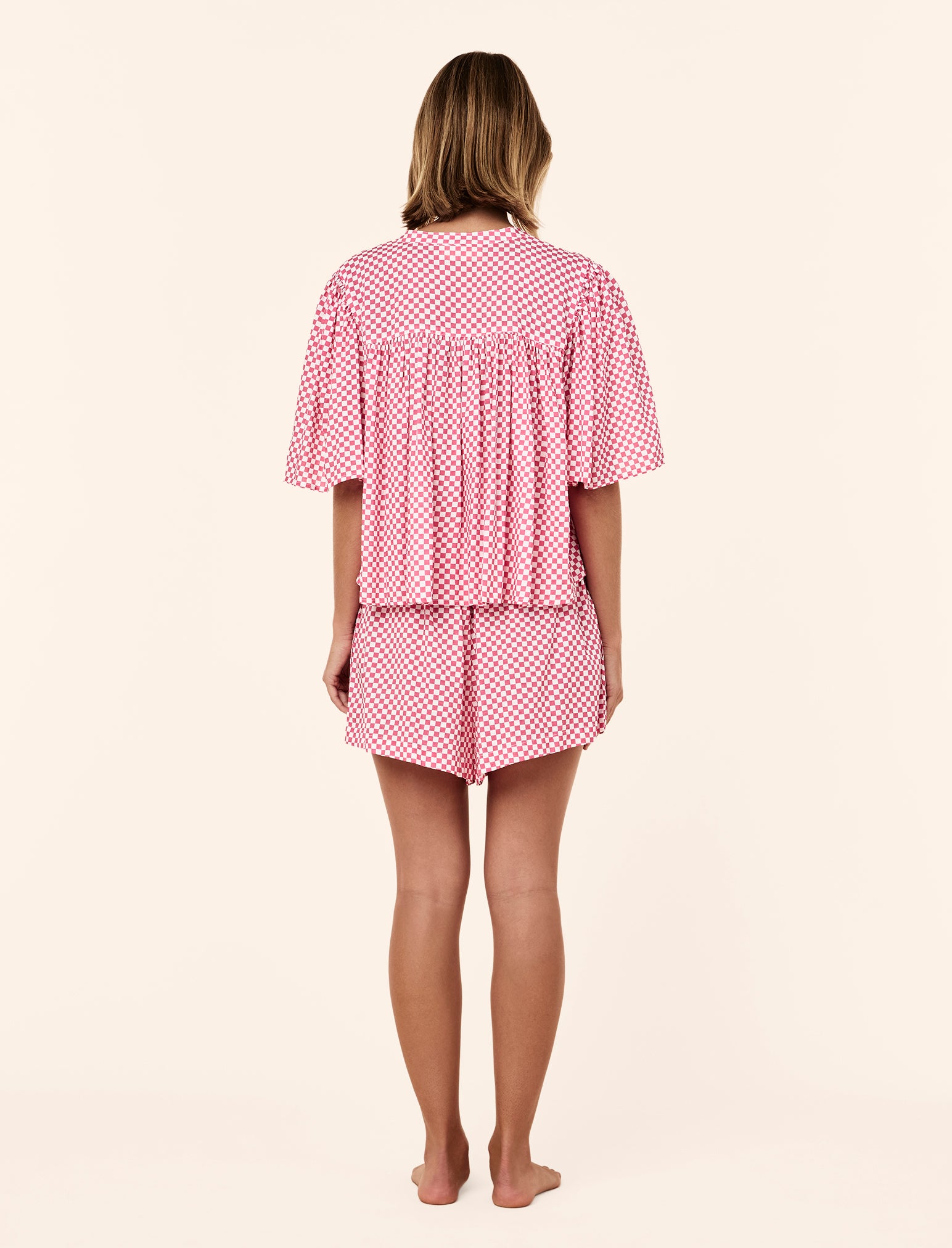 Anais Gathered Boxer PJ Set