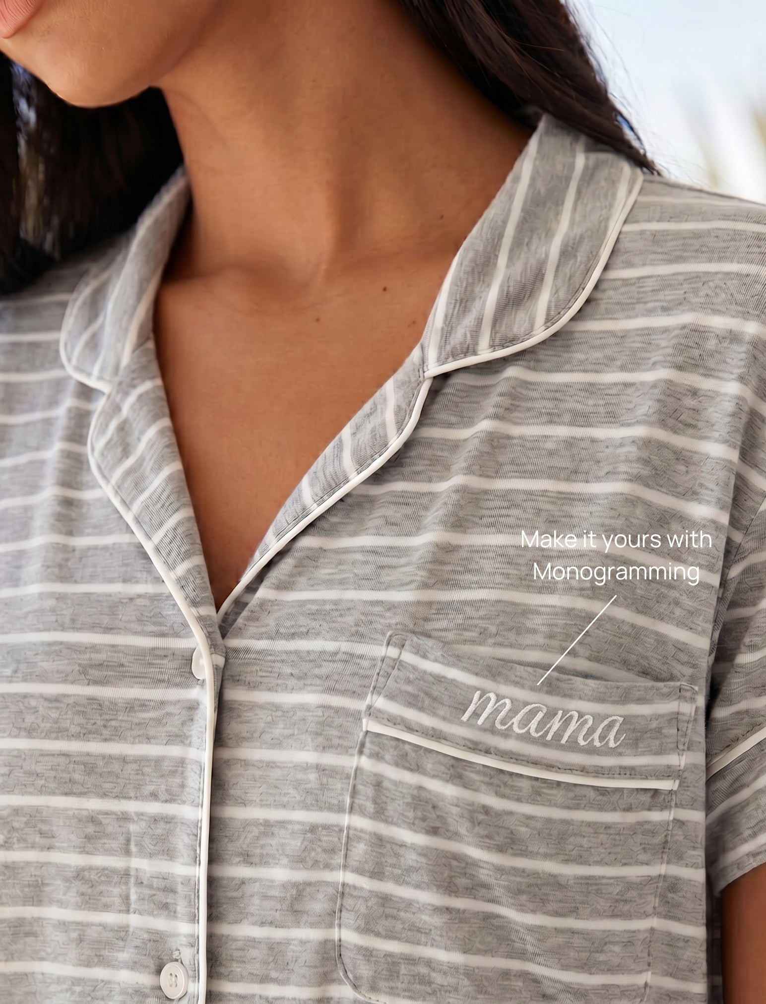 Kate Modal Soft Boxer PJ Set