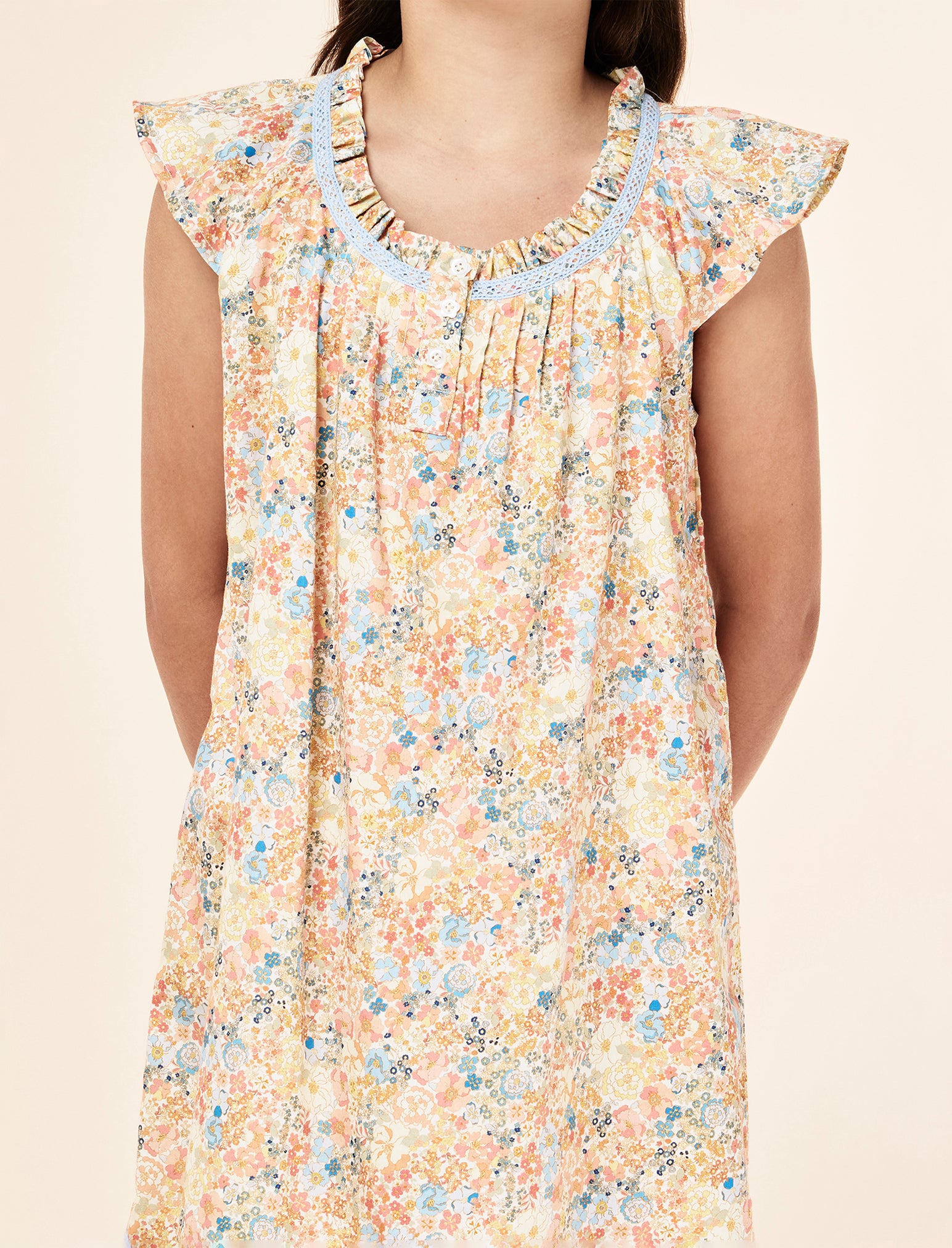 Kids Carly Floral Nightgown