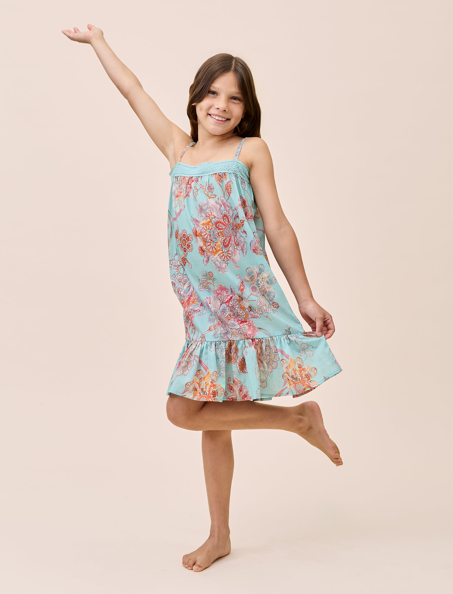 Coco Girls Strappy Nightgown