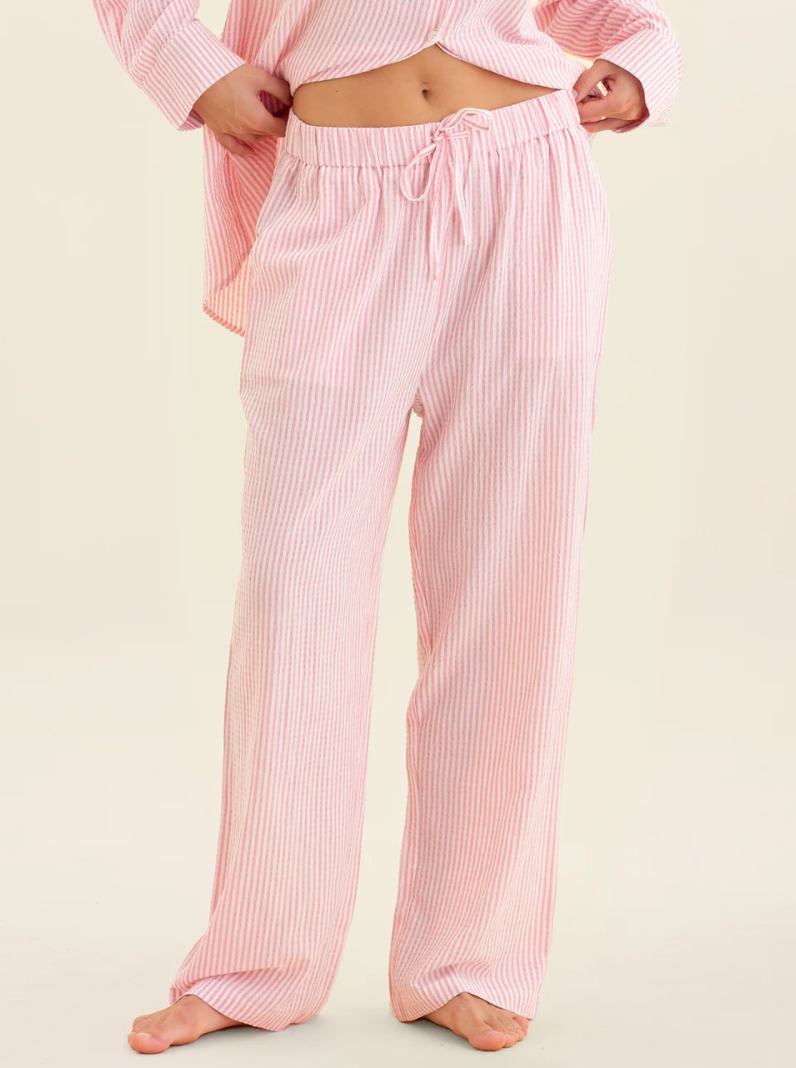 Sabine Seersucker Stripe F/L Pant
