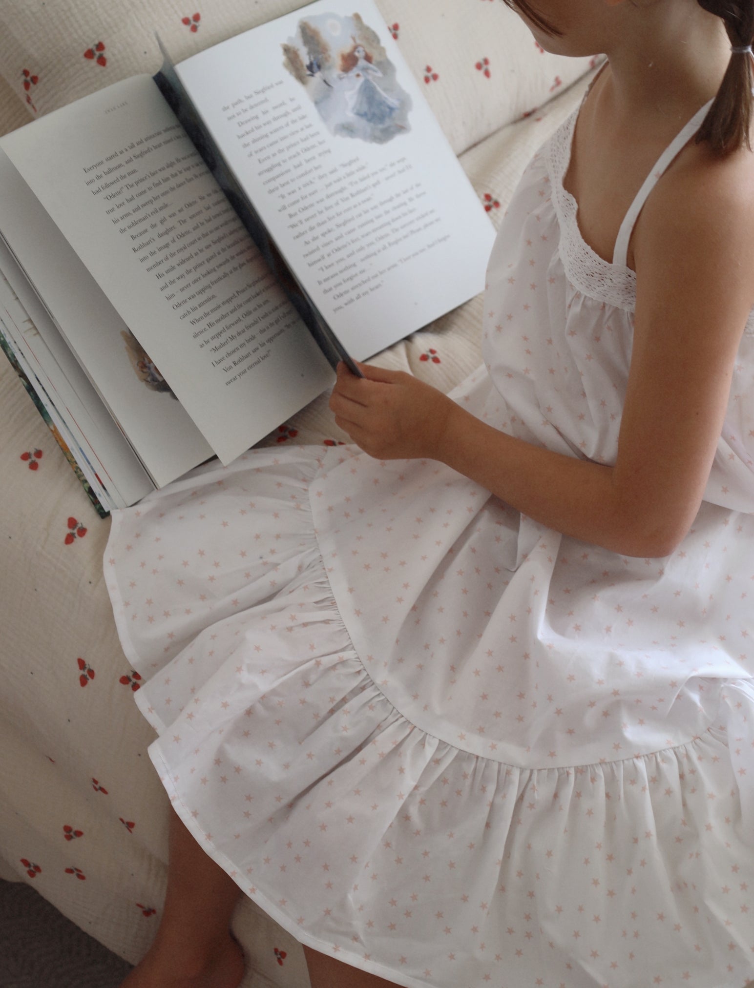 Star Girls Strappy Nightgown