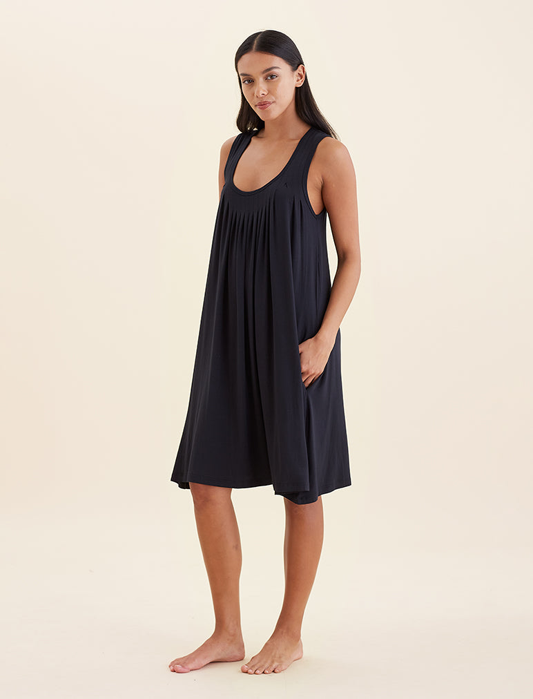 Kate Modal Soft Pleat Front Nightgown