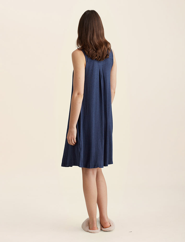 Kate Modal Soft Pleat Front Nightgown