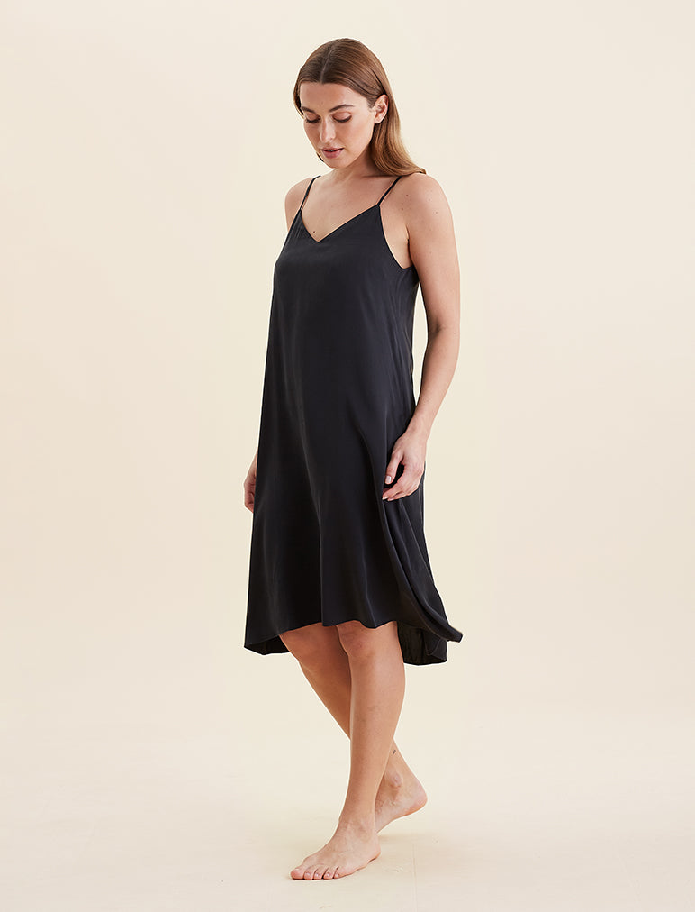 Audrey Washable Silk Slip Nightgown