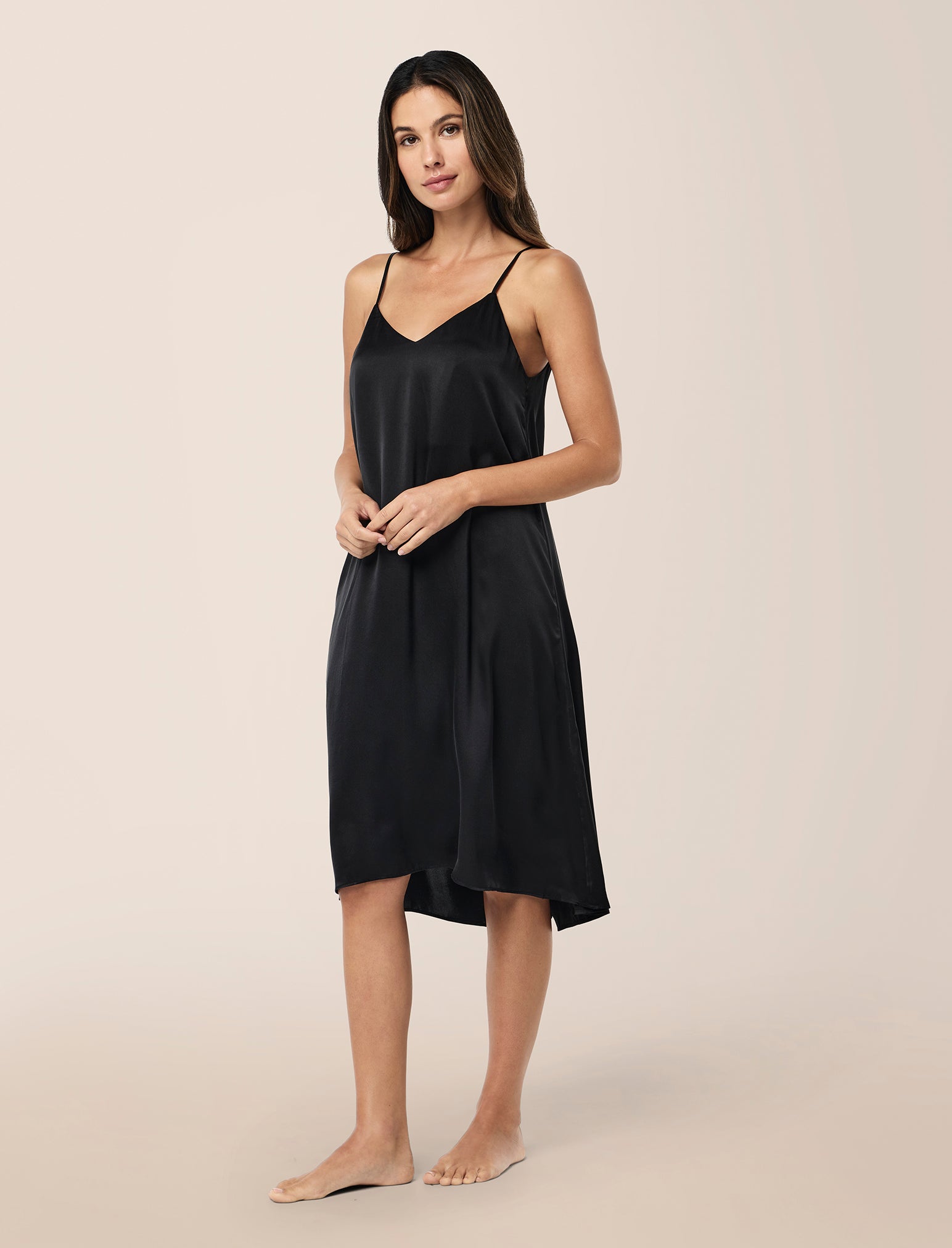 Audrey Washable Silk Slip Nightgown