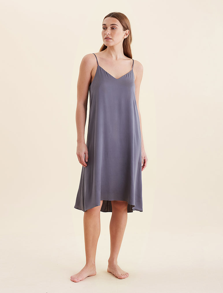 Audrey Washable Silk Slip Nightgown