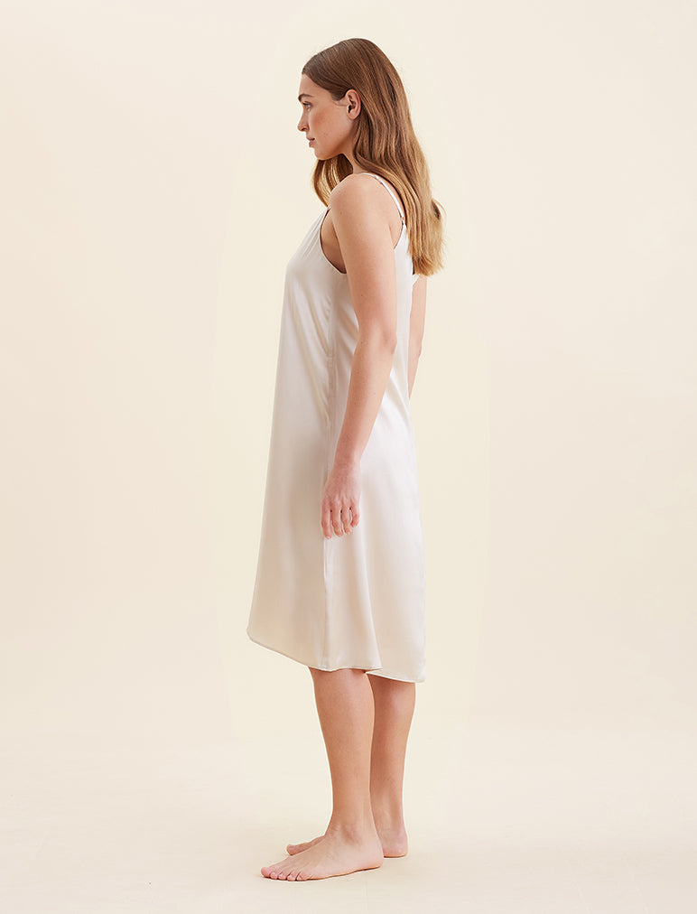 Audrey Washable Silk Slip Nightgown