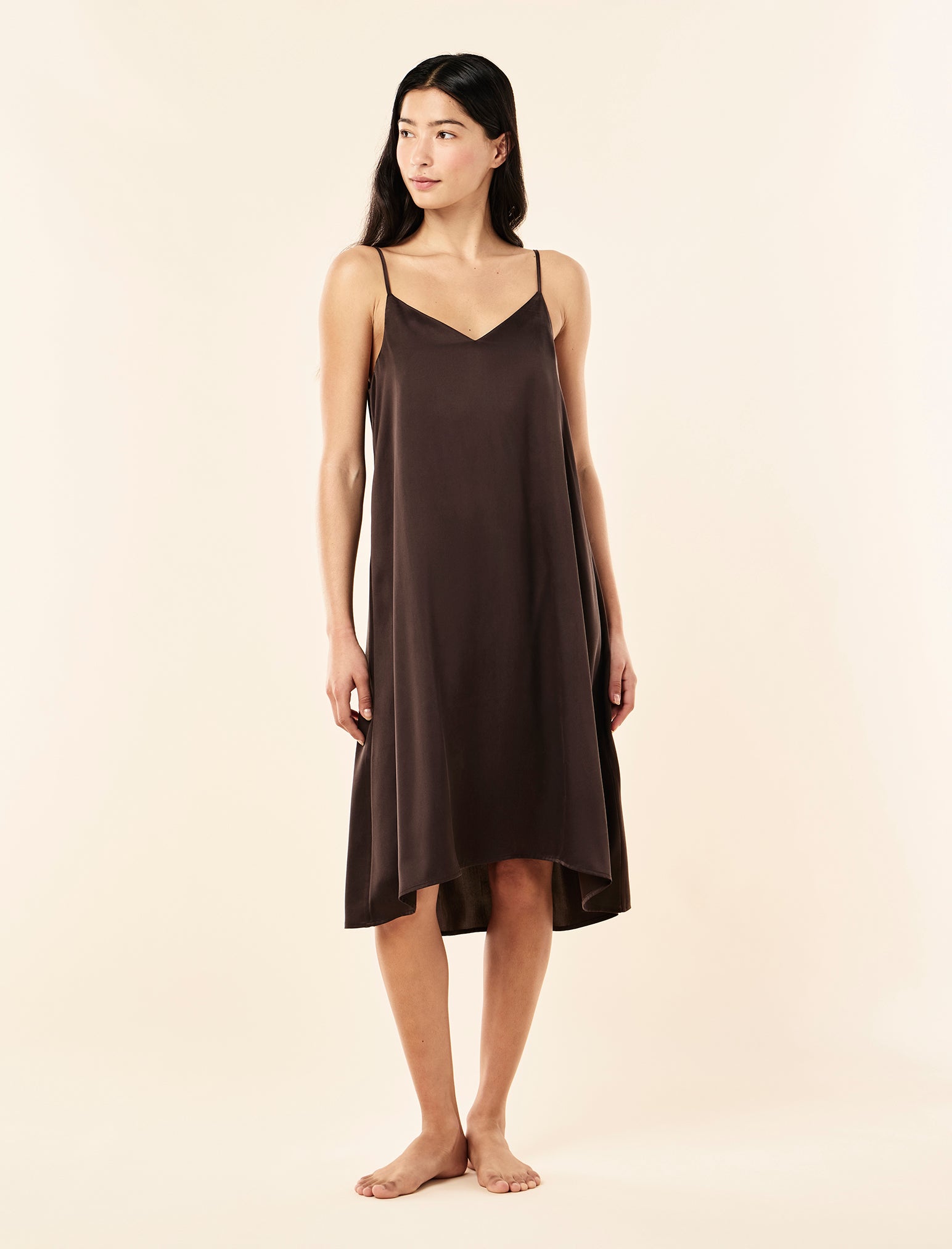 Audrey Washable Silk Slip Nightgown