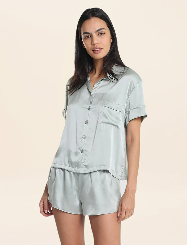 Audrey Washable Silk Boxer PJ