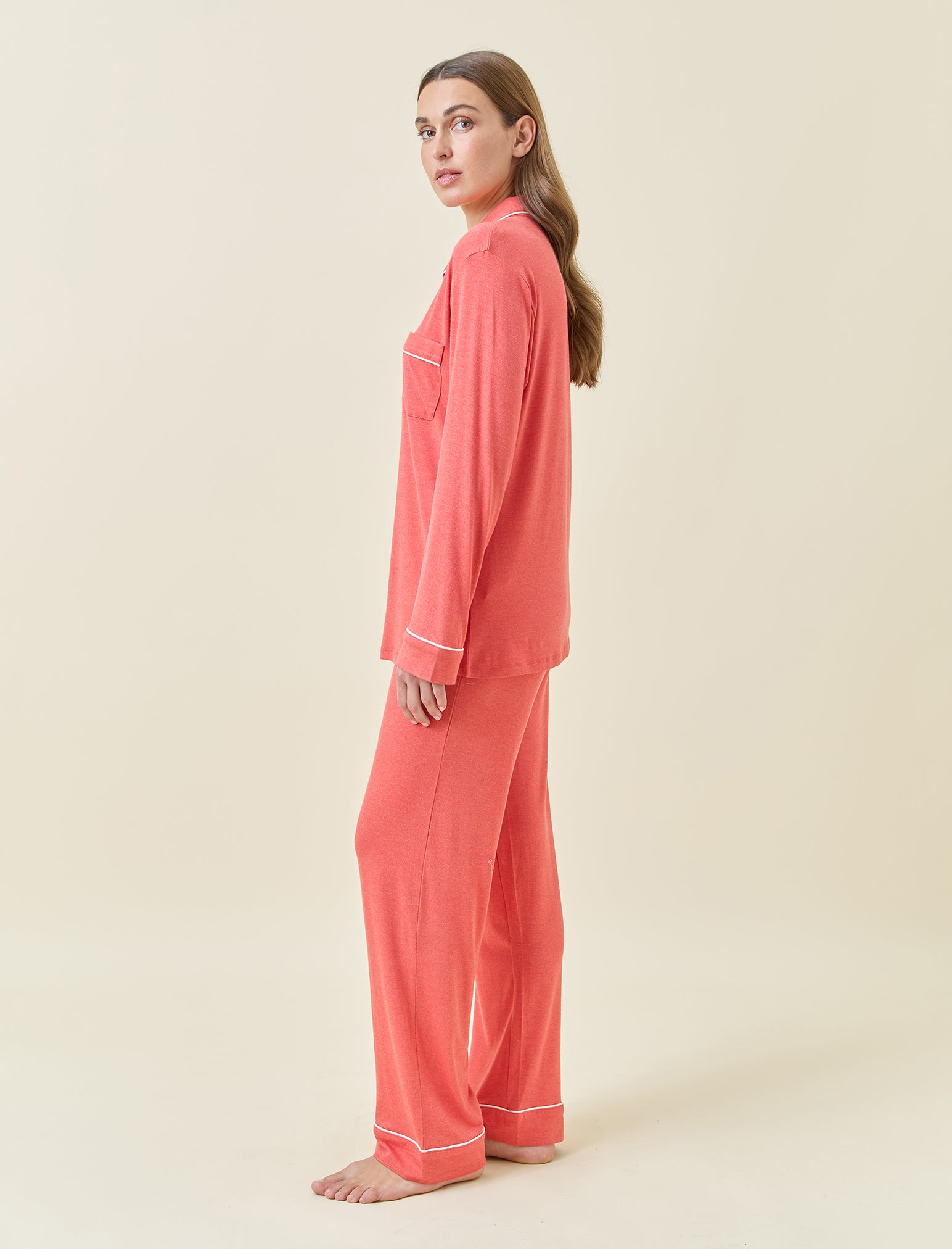 Kate Modal Soft Full Length PJ Set