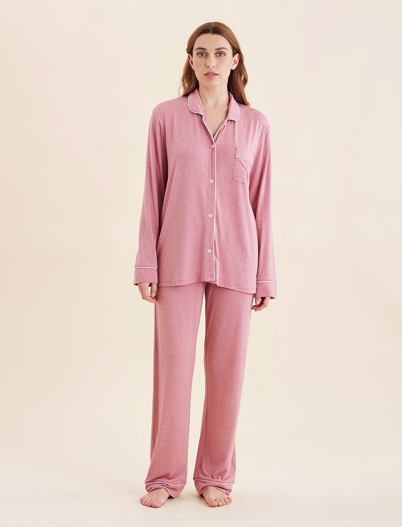 Kate Modal Soft Full Length PJ Set