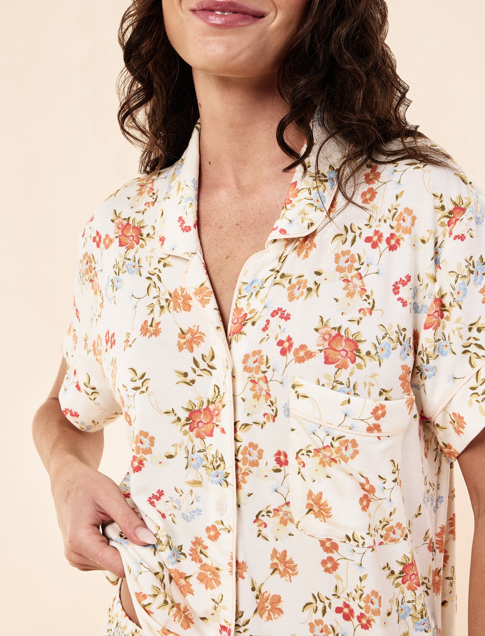 Kate Modal Soft Boxer PJ Set