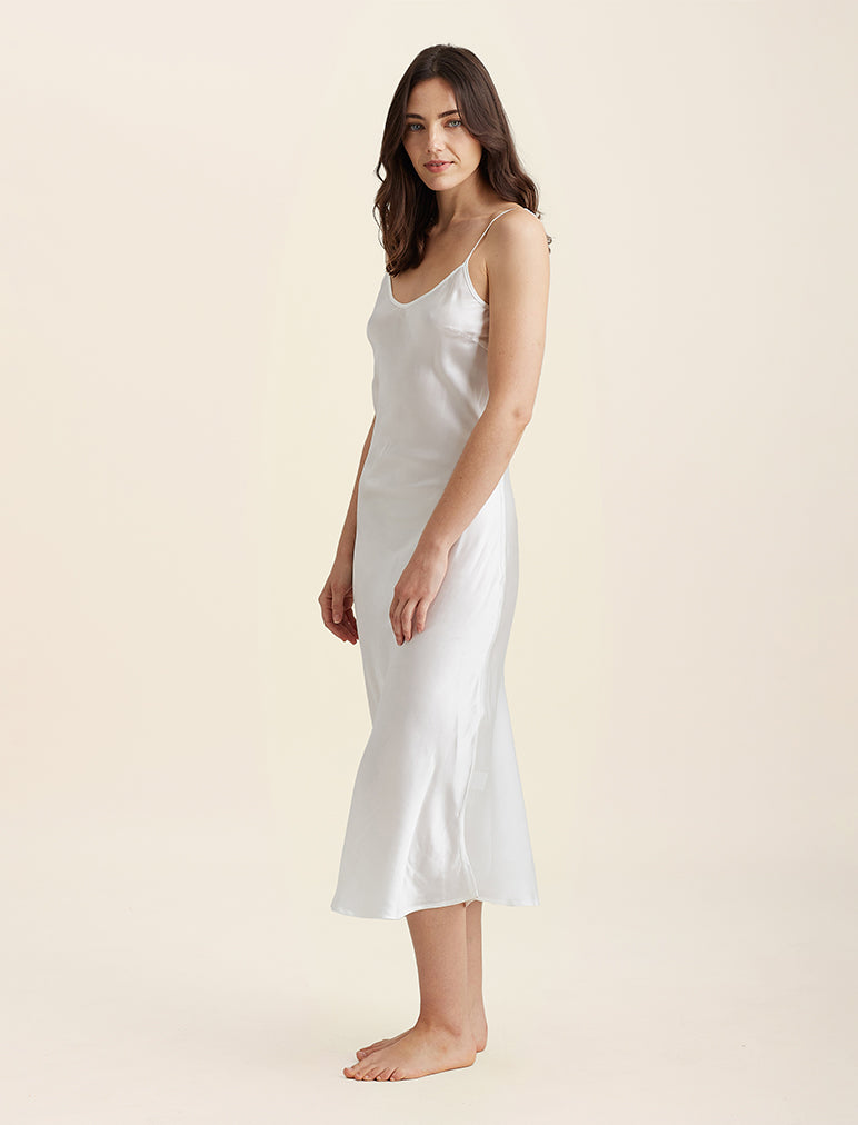 Audrey Washable Silk Bias Slip