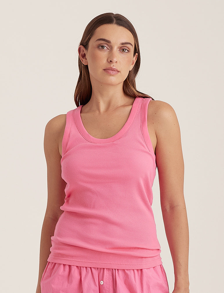 Milla Rib Shelf Bra Tank