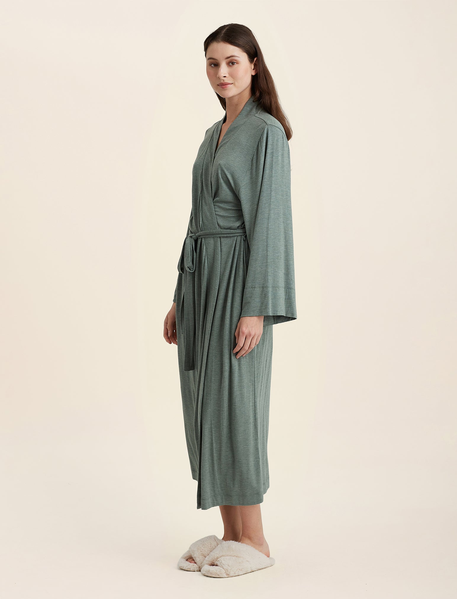 Kate Modal Soft Maxi Robe