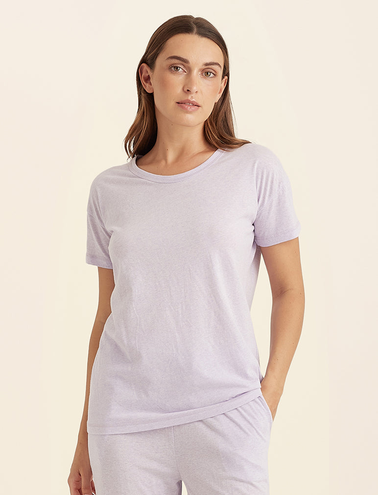 Jada Organic Cotton Knit Tee