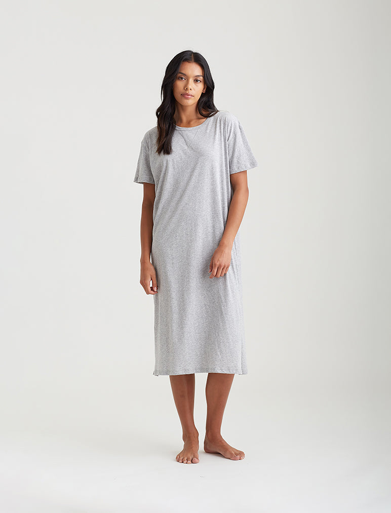 Jada Organic Cotton Knit Nightgown