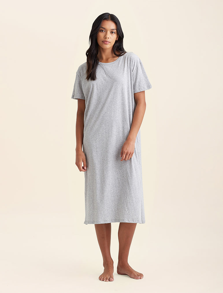 Jada Organic Cotton Knit Nightgown