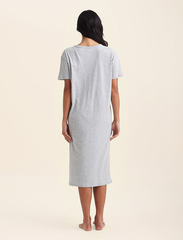 Jada Organic Cotton Knit Nightgown