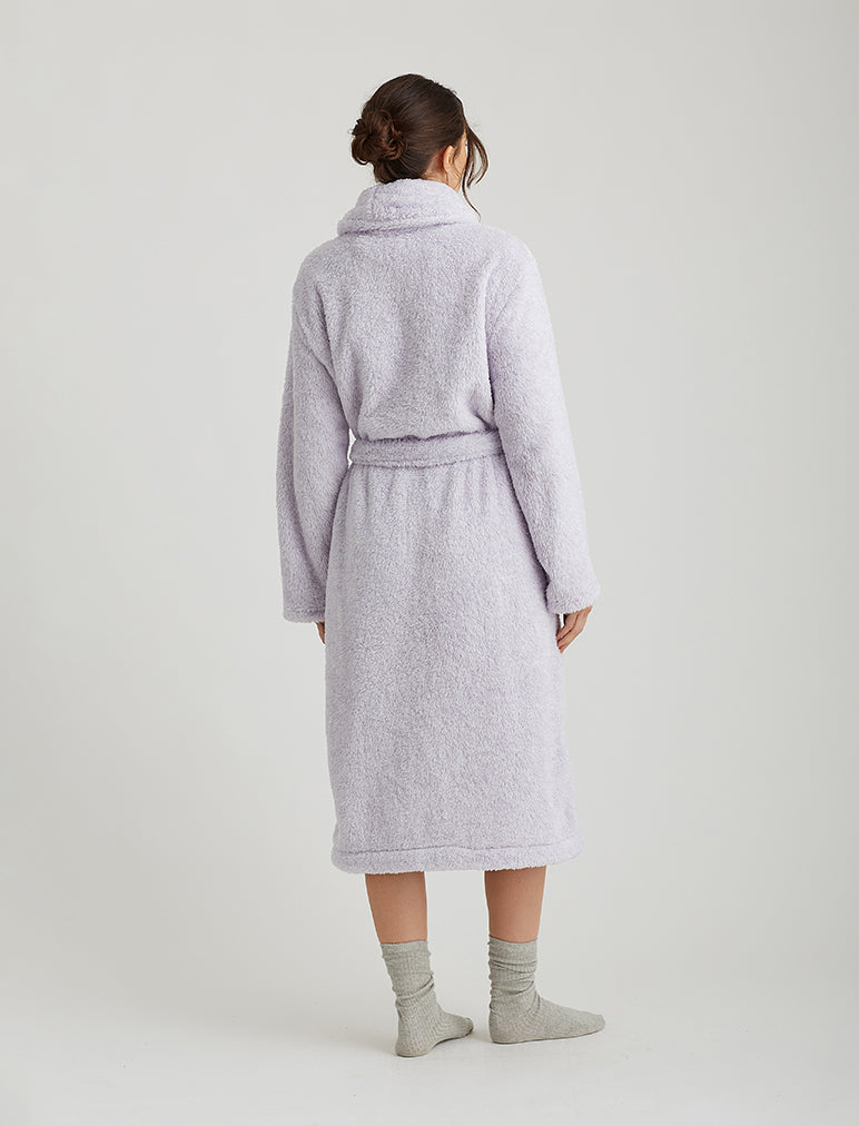 Cozy Plush Mid-Length Robe