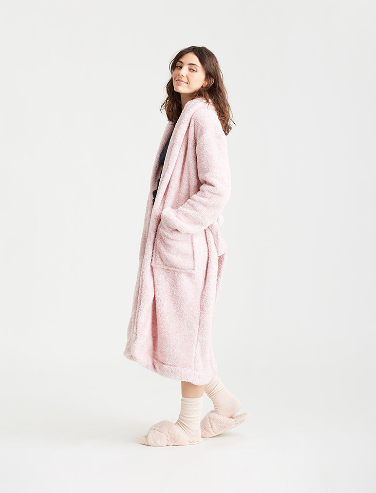 Cozy Plush Mid-Length Robe