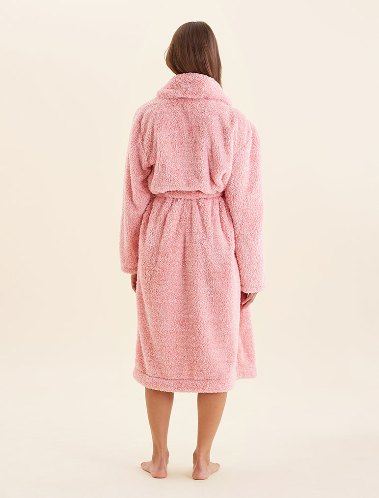 Cozy Plush Mid-Length Robe